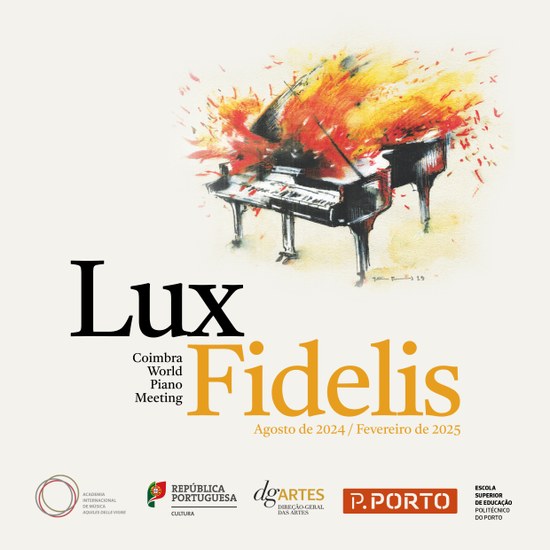 ESE colabora no projeto Lux Fidelis – Coimbra World Piano Meeting