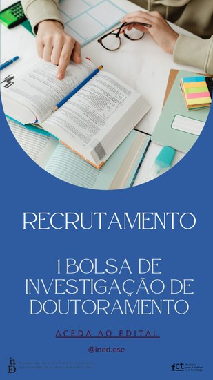 Recrutamento | 1 Bolsa de Investigação de Doutoramento