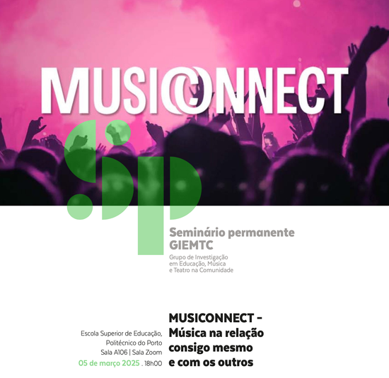 Seminário GIEMTC: Música, Emoções e Desenvolvimento Juvenil